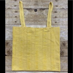 NWOT GIMAGUAS Yellow Aletta Camisole